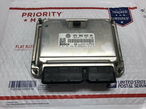 Pre-programmed: 06 VW Jetta 2.5 ECM ECU 07K906032AN Engine Control Module Module