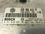 Programmed 2002 VW Beetle Turbo Diesel Engine Computer Control ECM 038906012FF