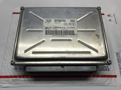 Programmed 02 Isuzu Trooper Rodeo Passport 3.5 MT Engine Control Unit 8973024781
