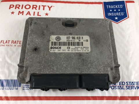Programmed 02 VW Cabriolet 2.0L Engine Computer Control Unit ECU 037906018H