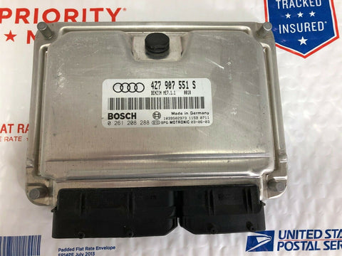 Programmed 01-04 Audi A6 C5 AllRoad 2.7t Engine Computer Control ECU 4Z7907551S