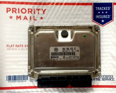 Programmed 2001 VW Jetta 2.0 Engine Computer Control Unit ECU ECM 06A906032DT