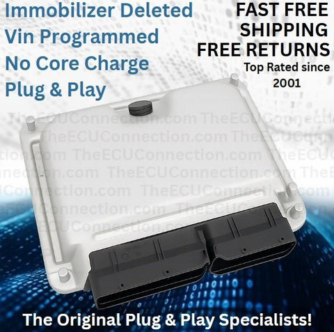 Immo Off Plug & Play 2003 Volkswagen Beetle 2.0L Engine Control Unit 06A906032MH