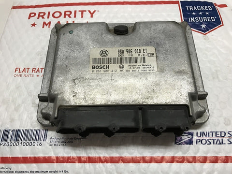 Pre-programmed: 00-01 Volkswagen Golf 2.0L ECU ECM Engine Computer 06A906018ET