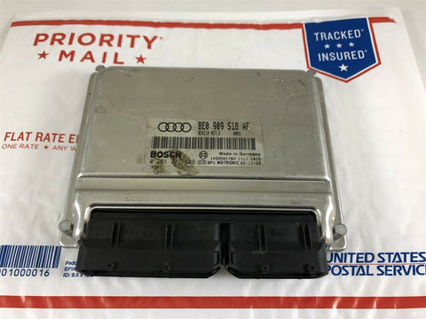Programmed 02-06 Audi A4 1.8T Engine Computer Control Unit ECM OEM 8E0909518AF