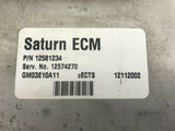 Programmed 03-05 Saturn Ion 2.2L Engine Control Unit ECU ECM PCM OEM 12581234