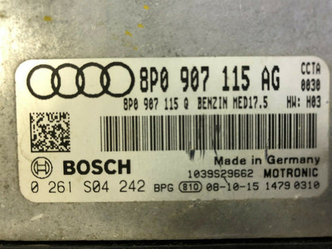Programmed 09 Audi A3 2.0T Engine Computer Control ECU ECM OEM 8P0907115AG